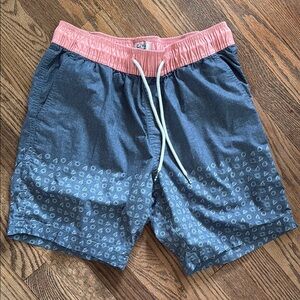 C/YA Board Shorts Blue and Pink Sz S